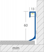 Vorschau: LED Sockelleiste Zeichnung Vorschau: LED Sockelleiste Zeichnung