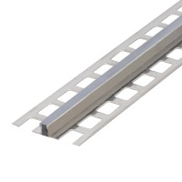 Dehnungsfugenprofil mit breiten Schenkeln Edelstahl Dehnungsfugenprofil mit breiten Schenkeln Edelstahl