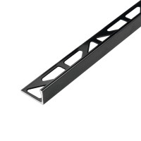 Winkelprofil schwarz pulverbeschichtet Winkelprofil schwarz pulverbeschichtet