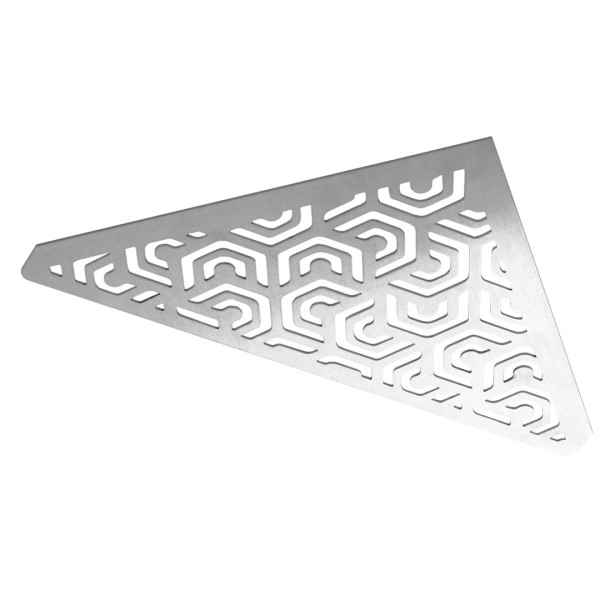 TI-SHELF dreieckige Edelstahlablage PENTA