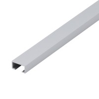 Dekorprofil Aluminium silber (matt) Dekorprofil Aluminium silber (matt)