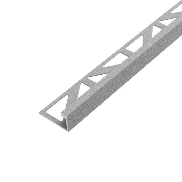 DURAL Winkelprofil Leather aus Aluminium in grau