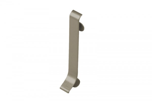 Verbinder Sockelleisten titan VE 2Stk; Höhe:60 mm