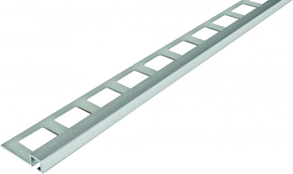 Quadratprofil Aluminium silber eloxiert