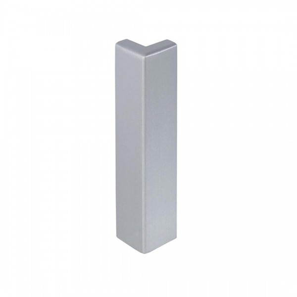 Außenecke Balkonwinkelprofil T-Form silber 60 mm
