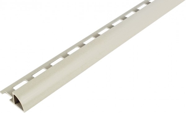 Viertelkreisprofil pergamon PVC geschlossen