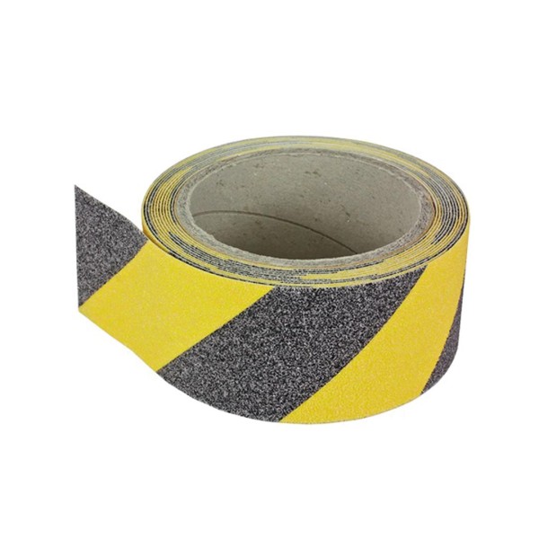 Rutschhemmendes Klebeband schwarz-gelb 50mm