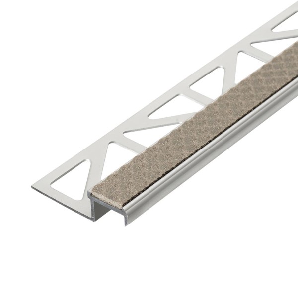 Trapprofiel antislip alu zand 9 mm 250 cm