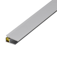 Wall connection profile CLIPPER silver Wall connection profile CLIPPER silver