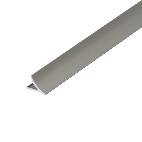 Anschlussprofil Aluminium titan 8 mm