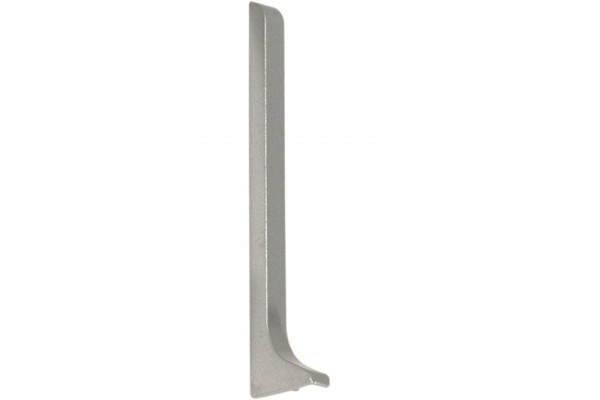 Eindkap plint zilver (mat) VE 2Stk; Höhe:40 mm|Seite:links