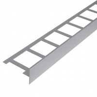 Balkonwinkelprofil T-Form 40 mm silber eloxiert Balkonwinkelprofil T-Form 40 mm silber eloxiert