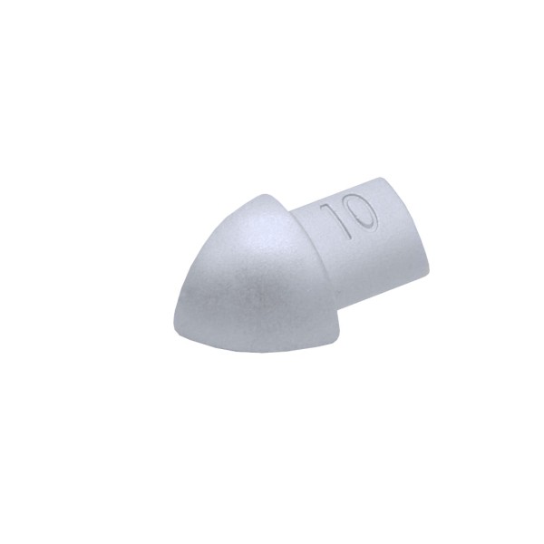Außenecken für Aluprofile silber (matt) VE 2Stk; Höhe:6 mm