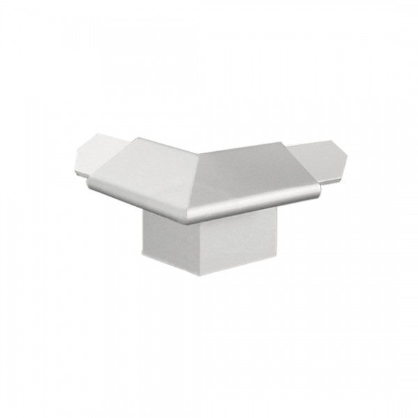 Außenecke Balkonwinkelprofil Tropfkante silber 18 mm