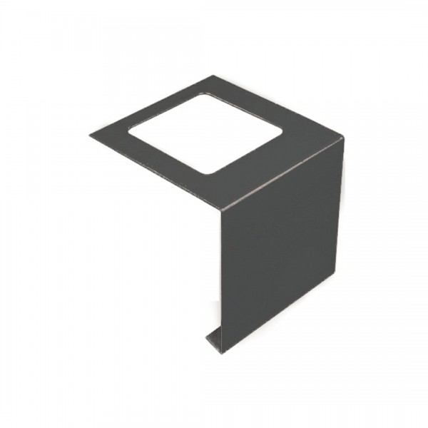 Verbinder Balkonprofil L-Form Alu anthrazit 55 mm