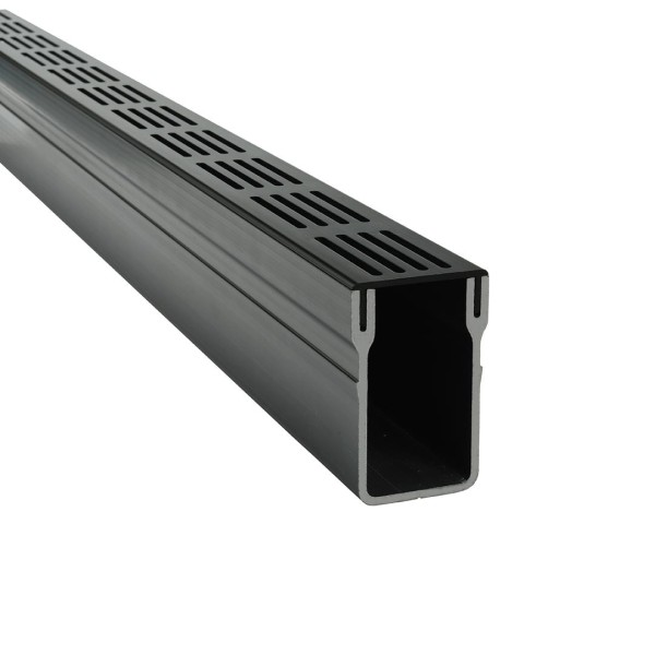 Entwässerungsrinne UDP65 schwarz