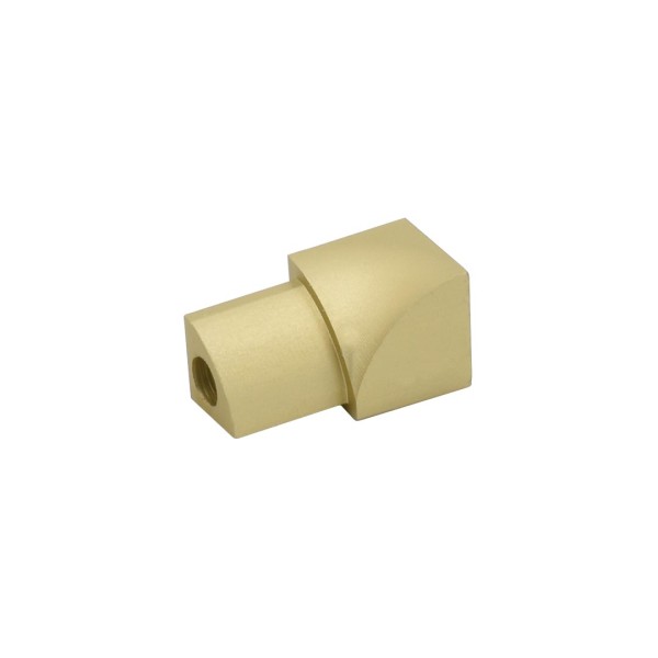 Inside corners for aluminum profiles gold (matt) VE 2Stk; Höhe:10 mm