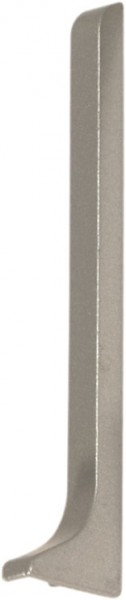 Endkappe rechts silber eloxiert