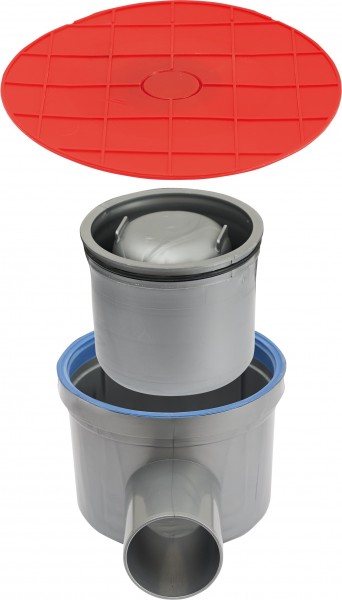 Bodenablaufkörper inkl. Siphon und Schutzdeckel