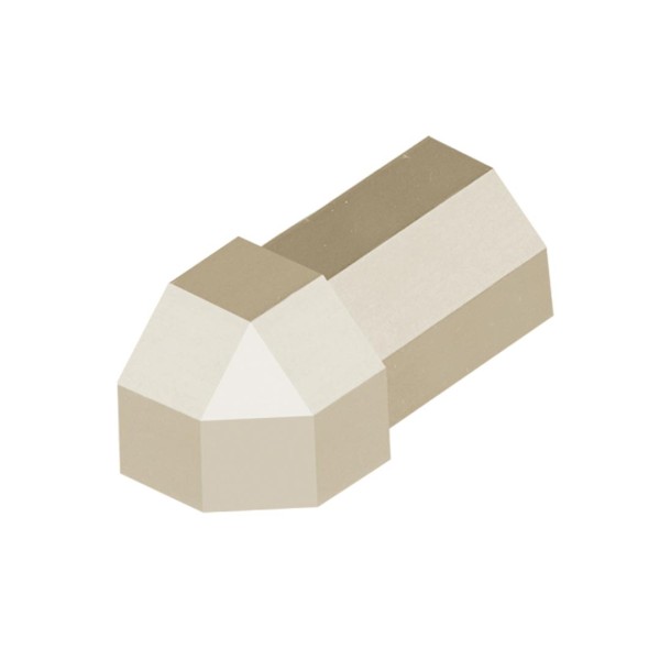 Außenecke Diamantprofil sand 9 mm
