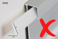 Vorschau: LED Sockelleiste Abdeckung falsch Vorschau: LED Sockelleiste Abdeckung falsch