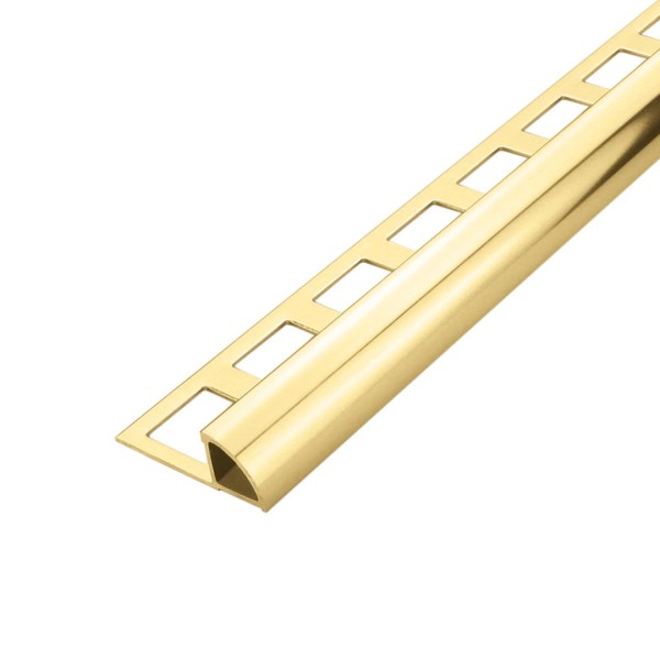 Viertelkreisprofil Aluminium gold (glänzend)