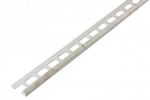 Rundprofil PVC marmorrosa offen
