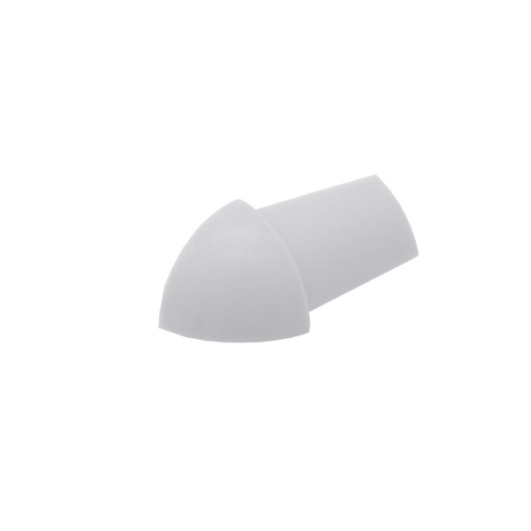 Outside corners PVC silver gray (blister) VE 2Stk; Höhe:8 mm