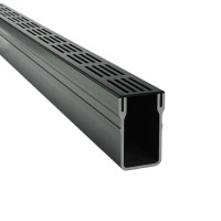 Drainage channel UDP65 black Drainage channel UDP65 black