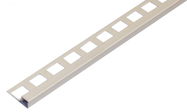 Quadratprofil PVC jasmin