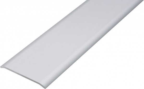Abdeckprofil FLEX aus Aluminium silber schmal