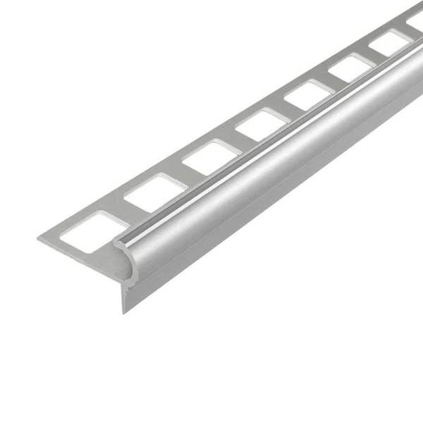 Treppenprofil silber eloxiert Florentiner Stil