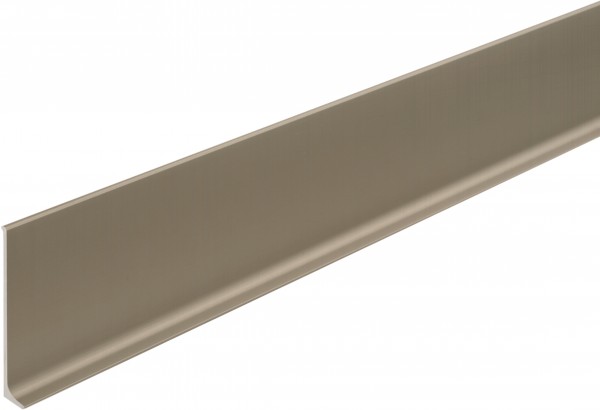 Sockelleiste Aluminium titan 60 mm
