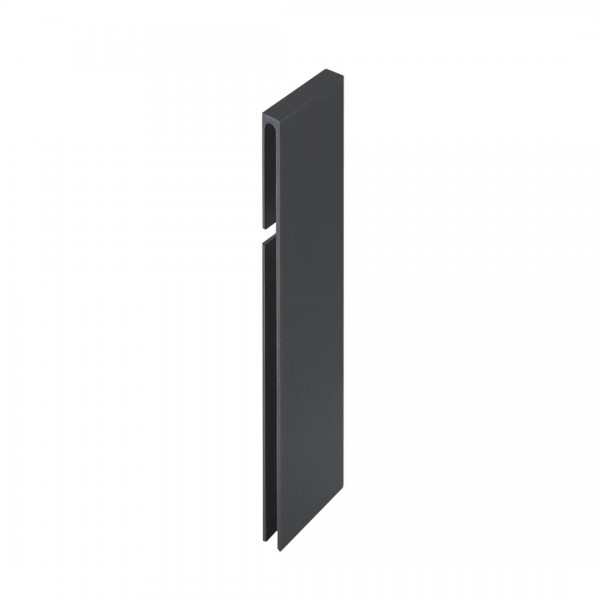Verbinder Balkonwinkelprofil T-Form anthrazit 80 mm