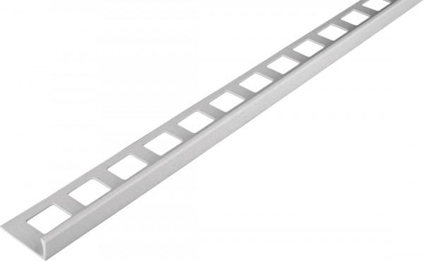 Winkelprofil PVC silbergrau
