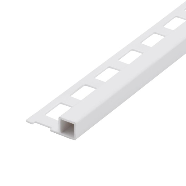 Quadratprofil PVC weiss