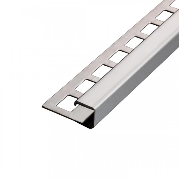 Quadratprofil Edelstahl natur