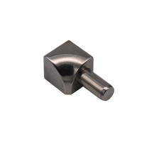 BLANKE Ronde binnenhoek roestvrij staal naturel BLANKE Ronde binnenhoek roestvrij staal naturel