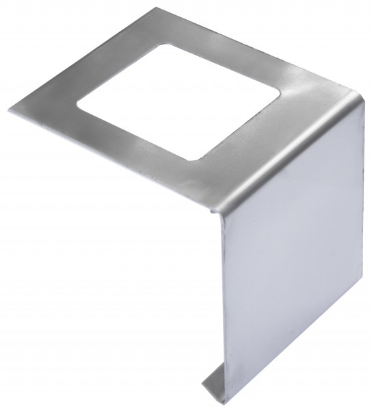 Edelstalverbinder für Balkonprofile in L-Form 