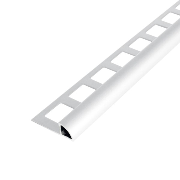 Viertelkreisprofil Aluminium weiß beschichtet