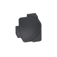 Internal corner 3D black matt coated Internal corner 3D black matt coated