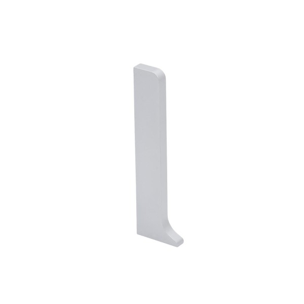 Endkappen Sockelleiste Reno silber VE 2Stk; Seite:links