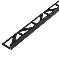 DURAL Angle profile Salt'n'Pepper from aluminium in black brown DURAL Angle profile Salt'n'Pepper from aluminium in black brown