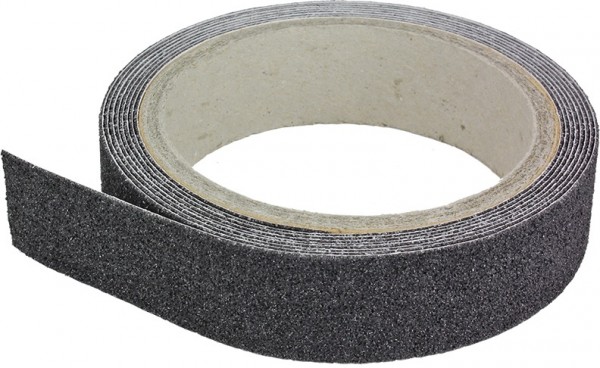 Rutschhemmendes Klebeband schwarz 25mm