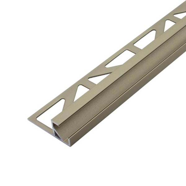 DURAL LED Squareline Profil titan eloxiert