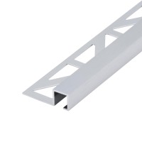 Quadratprofil Aluminium silber hochglanzeloxiert gebürstet 250 cm Quadratprofil Aluminium silber hochglanzeloxiert gebürstet 250 cm