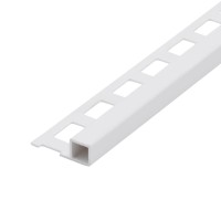 Quadratprofil PVC weiss Quadratprofil PVC weiss
