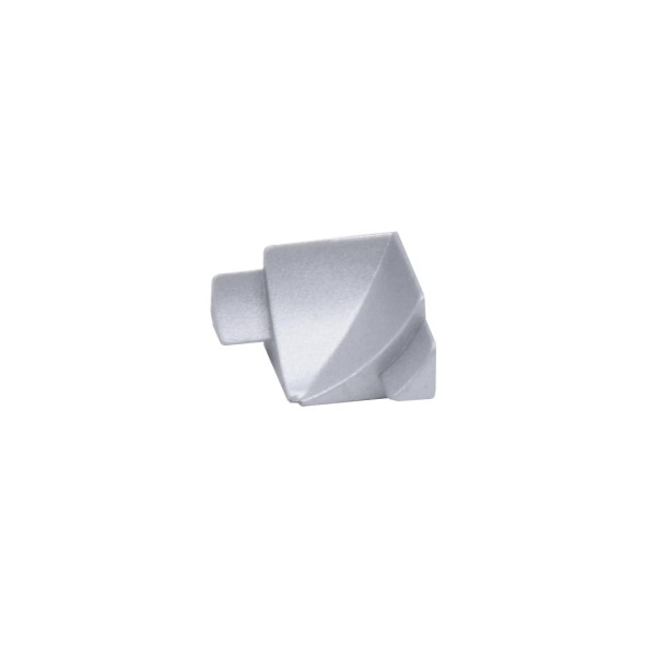 Binnenhoekstuk zilver