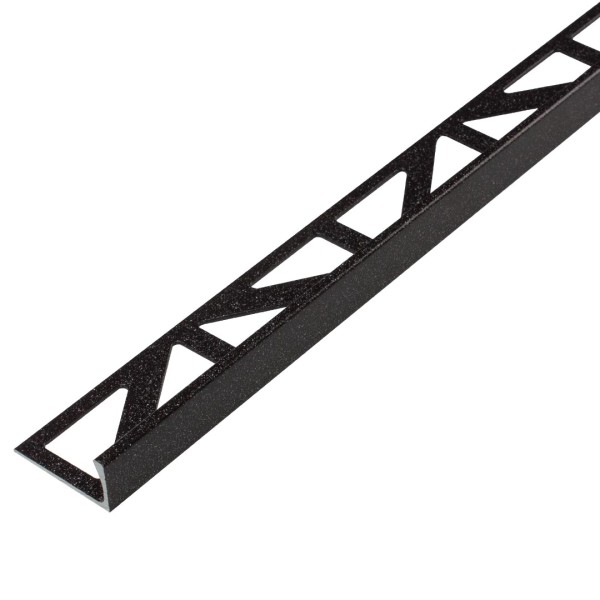 DURAL Winkelprofil Salt'n'Pepper aus Aluminium in schwarzbraun