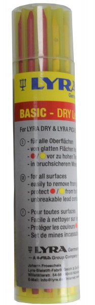 Lyra DRY refills (12 pcs.) coloured